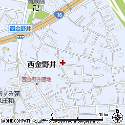 埼玉県春日部市西金野井1788周辺の地図