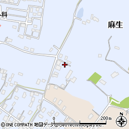 茨城県行方市麻生1283-2周辺の地図