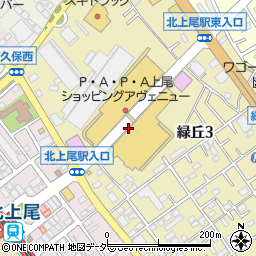 日高屋 上尾PAPA店周辺の地図