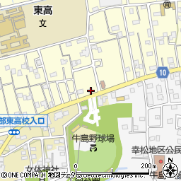 埼玉県春日部市樋籠436周辺の地図