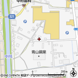 埼玉県春日部市下柳801周辺の地図