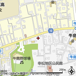 埼玉県春日部市牛島651周辺の地図