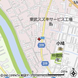 埼玉県春日部市小渕690周辺の地図