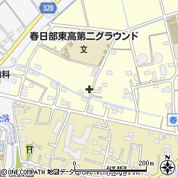 埼玉県春日部市樋籠85周辺の地図