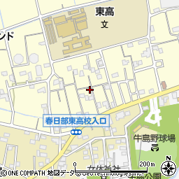 埼玉県春日部市樋籠332周辺の地図