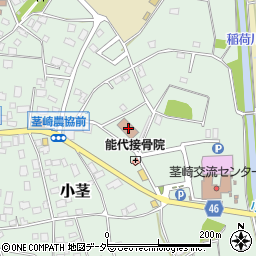 茨城県つくば市小茎320周辺の地図