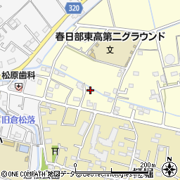 埼玉県春日部市樋籠76周辺の地図