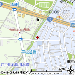 埼玉県春日部市西金野井372周辺の地図