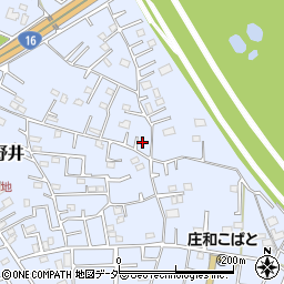 埼玉県春日部市西金野井1111周辺の地図