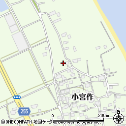茨城県鹿嶋市小宮作700周辺の地図