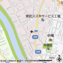 埼玉県春日部市小渕690-3周辺の地図