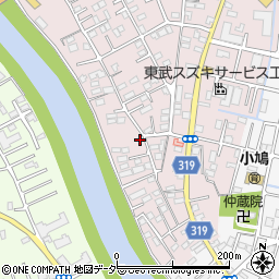 埼玉県春日部市小渕723周辺の地図
