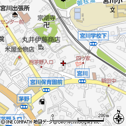 長野県茅野市宮川4721周辺の地図