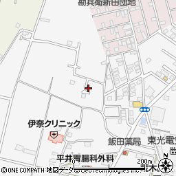 茨城県つくばみらい市板橋2807周辺の地図