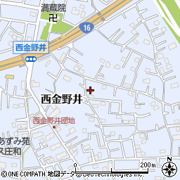 埼玉県春日部市西金野井1804周辺の地図
