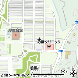 日本中央競馬会美浦トレーニングセンター　美駒寮周辺の地図