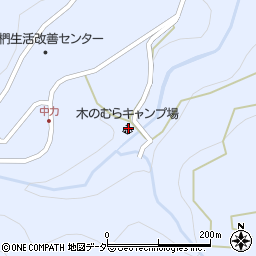 ときがわ町役場　木のむらキャンプ場周辺の地図