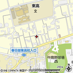埼玉県春日部市樋籠349周辺の地図