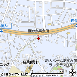 埼玉県春日部市西金野井228周辺の地図