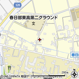 埼玉県春日部市樋籠130周辺の地図