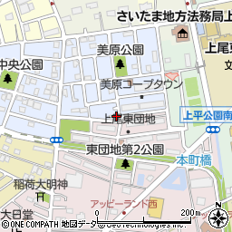 埼玉県上尾市錦町33-10周辺の地図