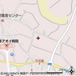 茨城県つくば市天宝喜580周辺の地図
