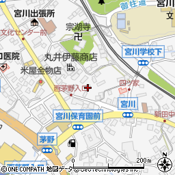 長野県茅野市宮川4718周辺の地図