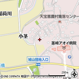 茨城県つくば市天宝喜255周辺の地図