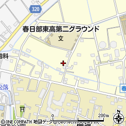 埼玉県春日部市樋籠86周辺の地図