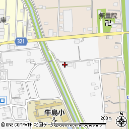 埼玉県春日部市牛島1131周辺の地図