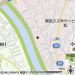 埼玉県春日部市小渕753周辺の地図