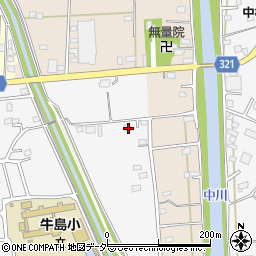 埼玉県春日部市牛島1148周辺の地図
