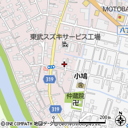 埼玉県春日部市小渕17周辺の地図