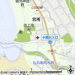 辰野町消防団　第三分団本部屯所周辺の地図