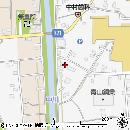 埼玉県春日部市下柳853周辺の地図