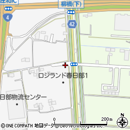 埼玉県春日部市下柳1818周辺の地図