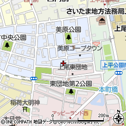 埼玉県上尾市錦町33-8周辺の地図