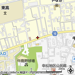 埼玉県春日部市樋籠477周辺の地図