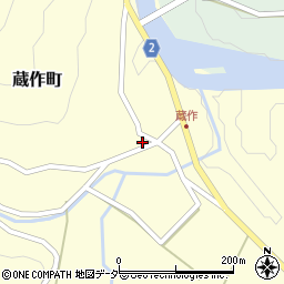 福井県福井市蔵作町9-61周辺の地図