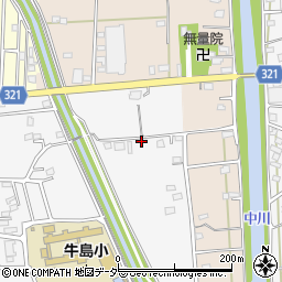 埼玉県春日部市牛島1145周辺の地図