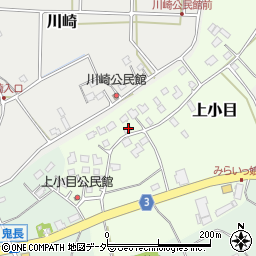 茨城県つくばみらい市上小目15周辺の地図