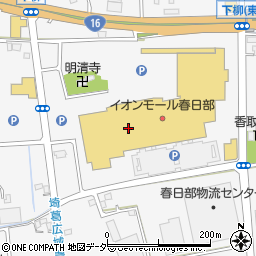 ハートアップ　イオンモール春日部店周辺の地図