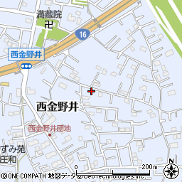 埼玉県春日部市西金野井1805周辺の地図
