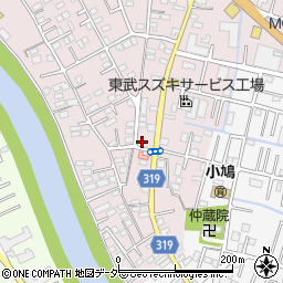 埼玉県春日部市小渕1445周辺の地図