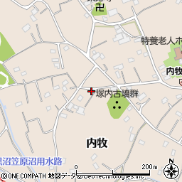 埼玉県春日部市内牧1694周辺の地図