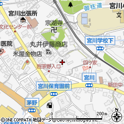 長野県茅野市宮川4717周辺の地図
