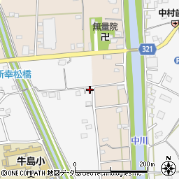 埼玉県春日部市牛島1149周辺の地図