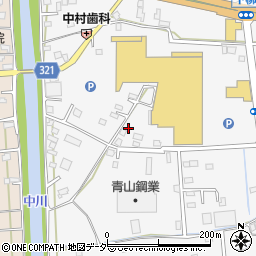 埼玉県春日部市下柳800周辺の地図