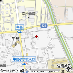 埼玉県春日部市牛島1058周辺の地図