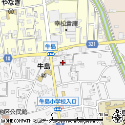埼玉県春日部市牛島983-1周辺の地図